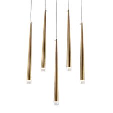 Delight Collection OM042820-5 gold Подвесной светильник Aquitaine 5 gold gold