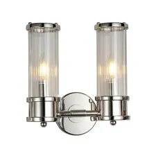 Delight Collection 771312 Настенный светильник Claridges 2C nickel nickel