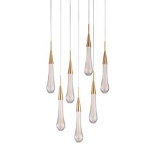 Delight Collection MD2060-7A br.brass Подвесной светильник Pour 7A br.brass br.brass