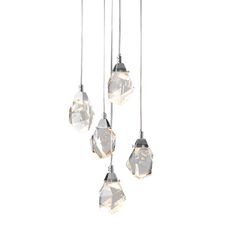 Delight Collection OM820083-5C (MD-020B-5 chrome) Подвесной светильник Crystal rock 5 5 chrome