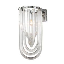 Delight Collection KR0116W-1B chrome Настенный светильник Murano 1B chrome chrome