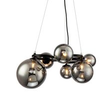 Delight Collection KG1202P-6 grey/clear Люстра Wendt 6 grey/clear