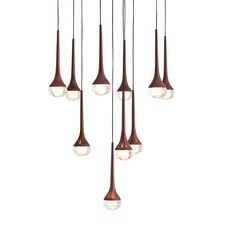Delight Collection P0329-10B coffee Подвесной светильник