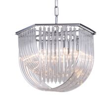 Delight Collection KR0116P-7L/A chrome Люстра Murano 7 chrome