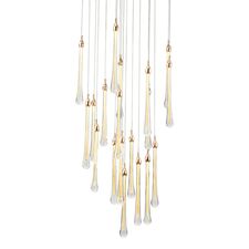 Delight Collection OM801670-19-G Подвесной светильник Teardrop 19 gold gold