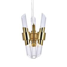Delight Collection KM0987P-6 brass Подвесной светильник Tycho 6 brass brass