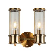 Delight Collection 771317 Настенный светильник Claridges 2C brass brass