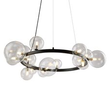 Delight Collection OMG1075R black/clear Люстра