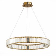 Delight Collection D8016P/R/D600 gold/clear Люстра