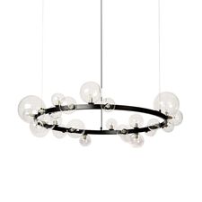 Delight Collection 8828P/L black/clear Люстра