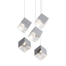 Delight Collection 10301P/5 silver Подвесной светильник