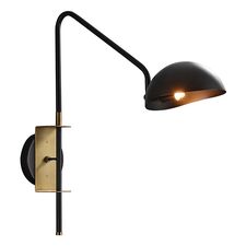 Delight Collection MT9049-1WB black/bronze Настенный светильник