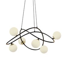 Delight Collection P0691-6A black Люстра