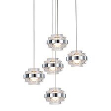 Delight Collection MD22030002-5A chrome/clear Подвесной светильник