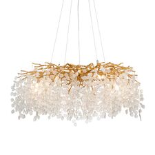 Delight Collection FTB006R-100 brass/clear Люстра
