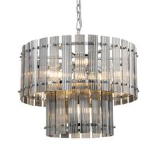 Delight Collection KG1112P-7 chrome/smoky Люстра Ruby 7 chrome/smoky