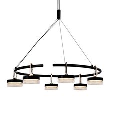 Delight Collection P0855-6C black Люстра