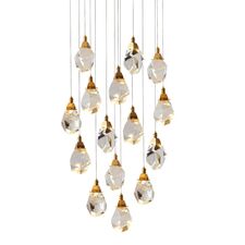 Delight Collection 9701P/15R brass Подвесной светильник