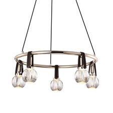 Delight Collection P0853-5C s-gold Люстра