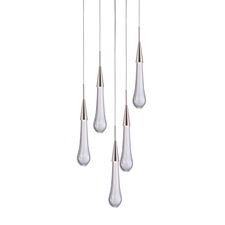 Delight Collection MD2060-5A satin nickel Подвесной светильник Pour 5A satin satin nickel
