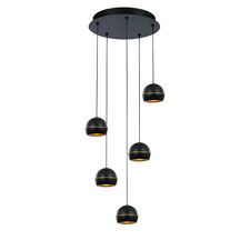 Delight Collection MD21001034-5A black/gold Подвесной светильник