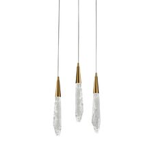 Delight Collection OD2438-3 gold/clear Подвесной светильник