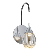 Delight Collection MB24001004-1A chrome/clear Настенный светильник