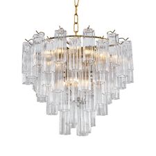 Delight Collection OWD2093-D75 gold/clear Люстра