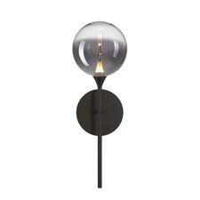 Delight Collection MB23001045H-1B black/smoky Настенный светильник