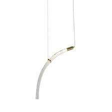 Delight Collection OB2412-1 gold/clear Подвесной светильник