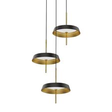 Delight Collection MD18001061-3B black/gold Подвесной светильник
