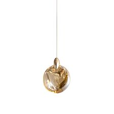 Delight Collection OD2440-1 gold/amber Подвесной светильник
