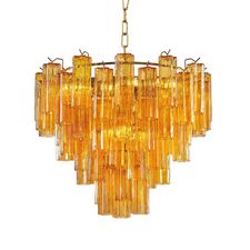 Delight Collection OWD2093-D75 gold/amber Люстра