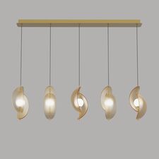 Delight Collection MD24030035-5B brass/amber Подвесной светильник