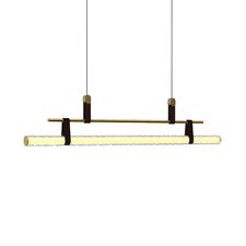Delight Collection 8501P/L brass/clear Подвесной светильник