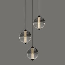 Delight Collection MD24022079-3A black/smoky Подвесной светильник