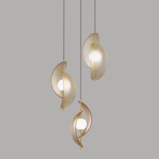 Delight Collection MD24030035-3A brass/amber Подвесной светильник
