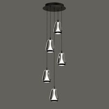 Delight Collection MD24001011-5A black/smoky Подвесной светильник