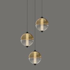 Delight Collection MD24022079-3A black/amber Подвесной светильник