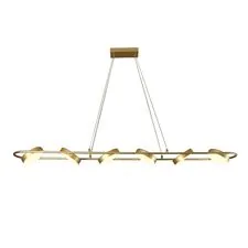 F-Promo 4677-6P, подвесная люстра, L1490xW190xH145/1200, LEDx90W, 3100LM, 3000-6000K, IP20, included, remote control