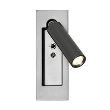 Favourite 4496-1W, настенный светильник, D65xW55xH155, LEDx3W, 200LM, 4000K, included, switch