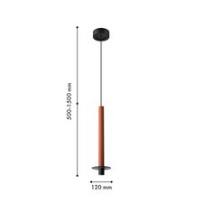 Favourite 4405-1P, подвес, D120xH500/1500, LEDx6W, 525LM, 4000K, IP20, included