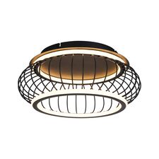 F-Promo 4435-2C, потолочный светильник, D400xH210, LEDx40W, 4300LM, 3000-6000K, included, remote control