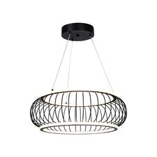 F-Promo 4435-2P, подвесная люстра, D500xH300/1200, LEDx40W, 4300LM, 3000-6000K, included, remote control