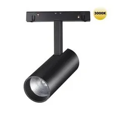 NOVOTECH 359203 SHINO NT23 078 черный Трековый светильник для низков. шинопровода IP20 LED 3000К 12W 48V 960Лм FLUM