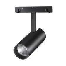 NOVOTECH 358422 SHINO NT20 074 черн Трековый светильник для низков. шинопровода IP20 LED 4000K 12W 48V FLUM