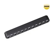 NOVOTECH 359242 SHINO NT23 047 черный Трековый светильник для низковольтного шинопровода IP20 LED 12W 48V 1140Лм 3000К SMAL