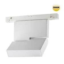 NOVOTECH 359204 SHINO NT23 078 белый Трековый светильник для низков. шинопровода IP20 LED 3000К 10W 48V 800Лм FLUM