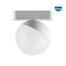 NOVOTECH 359097 SHINO NT23 052 белый Трековый светильник для низков. шинопровода IP20 LED 4000K 10W 48V 800Лм SMAL