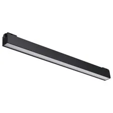 NOVOTECH 358521 SHINO NT21 082 черный Трековый светильник для низковольного шинопровода IP20 LED 4000K 24W 48V KIT